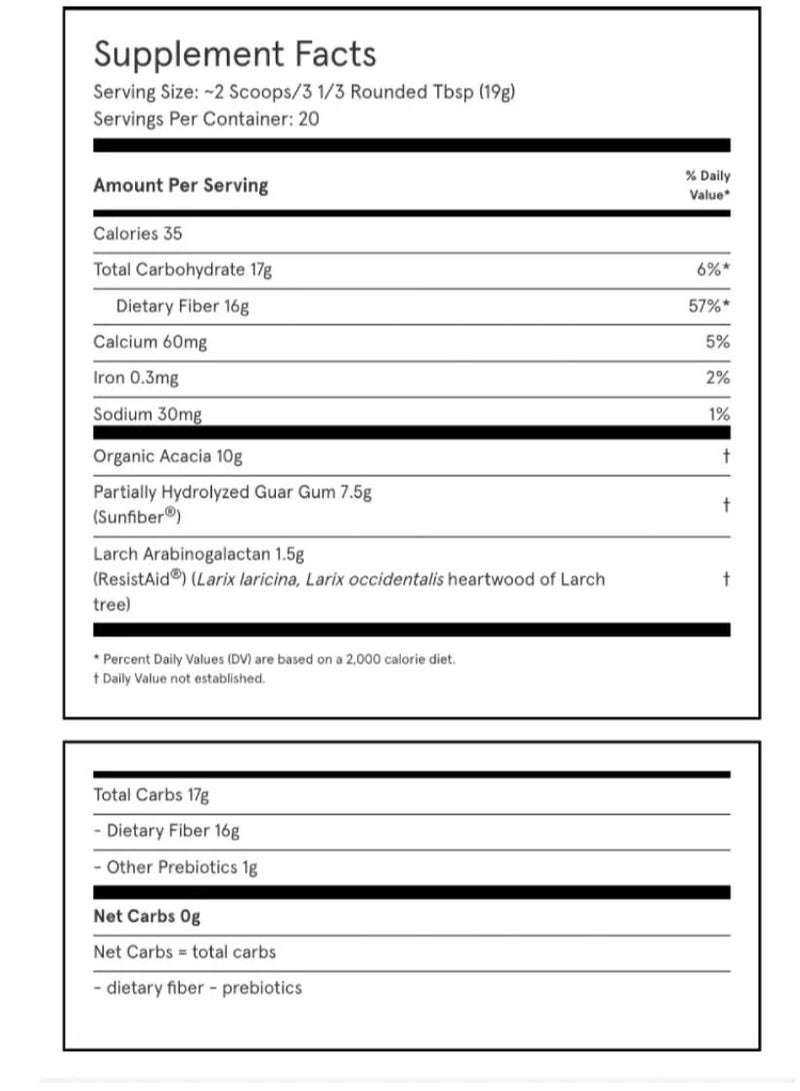 Bulletproof مسحوق الألياف البريبايوتيك Innerfuel بدون نكهة، 13.4 أونصة، مكمل لصحة الأمعاء، الصحة الهضمية ودعم المناعة - Image 2