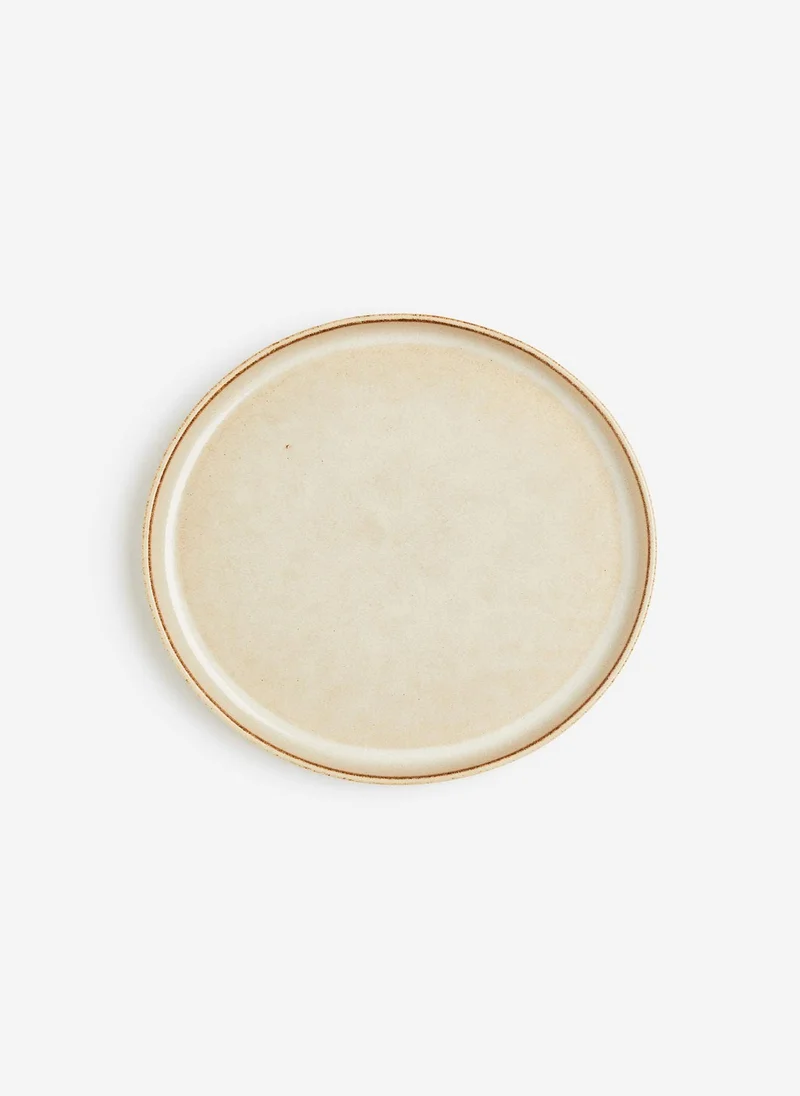 H&M Stoneware Plate