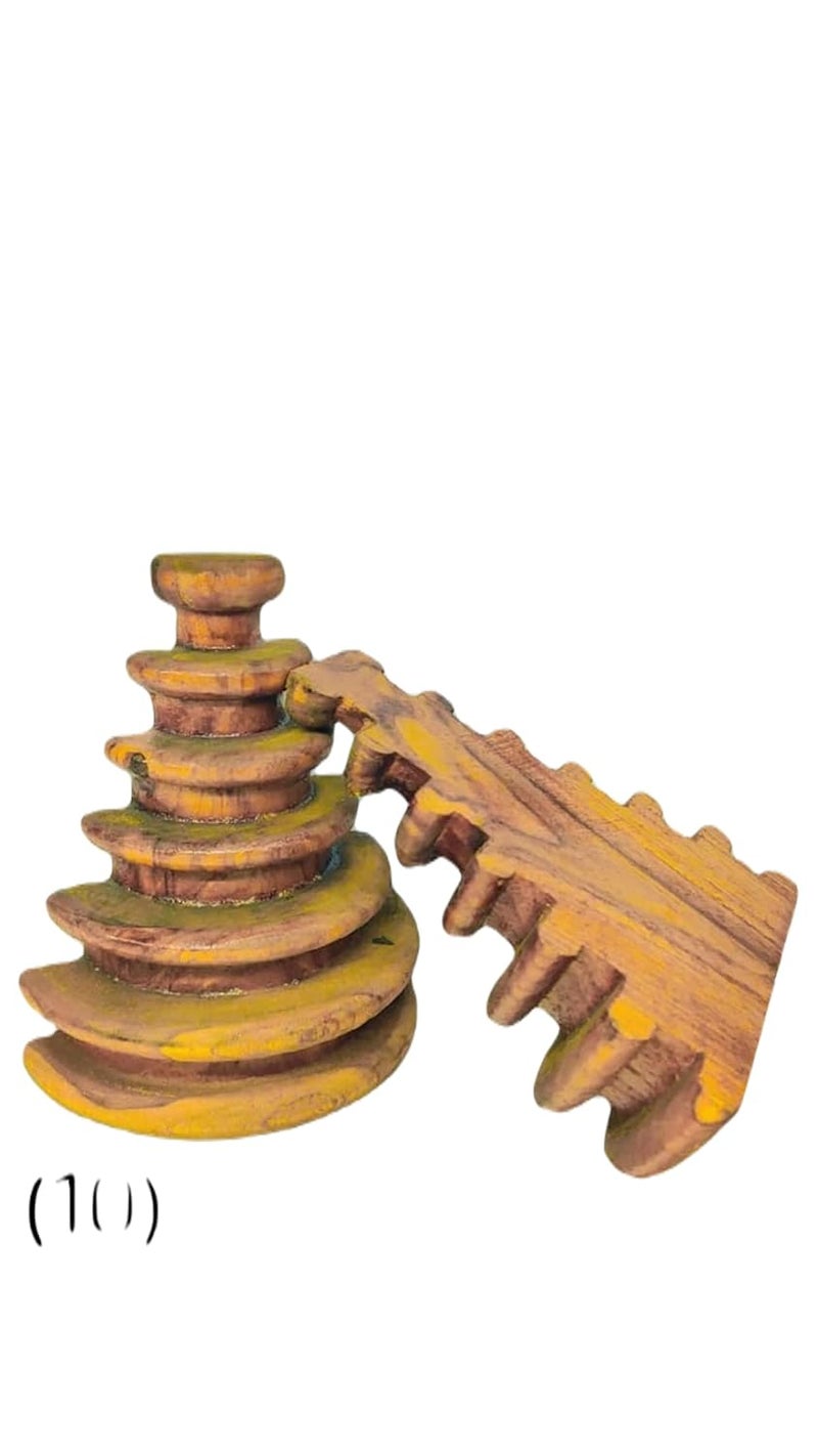 NILKANTH ELECTRIC Motor Winding Farma Coil Winding Machine Die Set for Motor Winding Arbors PLO_045655_WoodenFarma10_6steps - Image 2