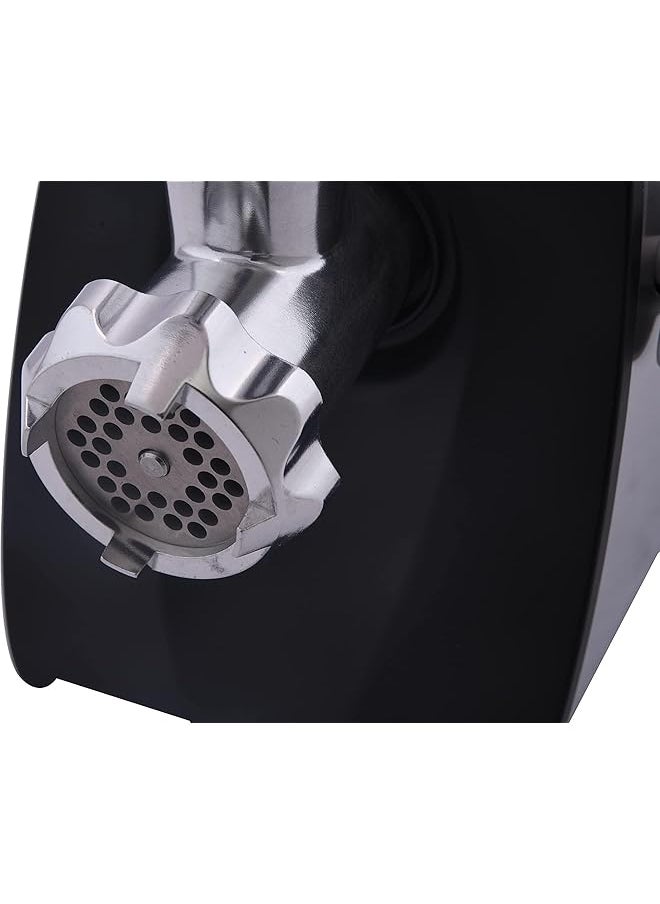 Jano 1800W Electric Meat Grinder 3Pcs Stainless Steel Cutting Disc Coarse Middle Fine Grinding Meat Fish Vegetable Black Stainless Steel E02500 2 Years  - Image 4