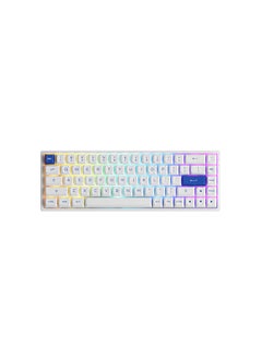 AKKO 3068B Plus Blue on White Multy Mode KB - Pink