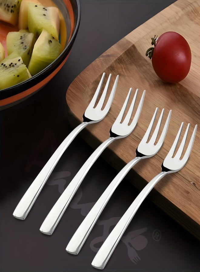 Parage 12 Pieces Stainless Steel Fruit Forks for Home & Kitchen, Fruit Picks, Kids, Snacks, Fruits and Dessert, Small Fruit Fork (Pack of 12, Silver) - Image 5