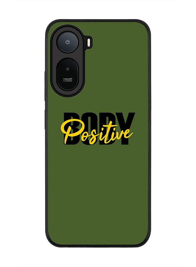 Stylizedd Rugged Case for Xiaomi Redmi A7 Pro 4G / Poco C81 / Poco C81 Pro / Poco C85x 5G- Slim Fit Hybrid Rubber Cover Body Positive