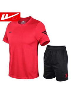 Warrior New Recovery Fitness Suit Running Basket Football Suit Quick Drying Clothes Two Piece Training Suit 