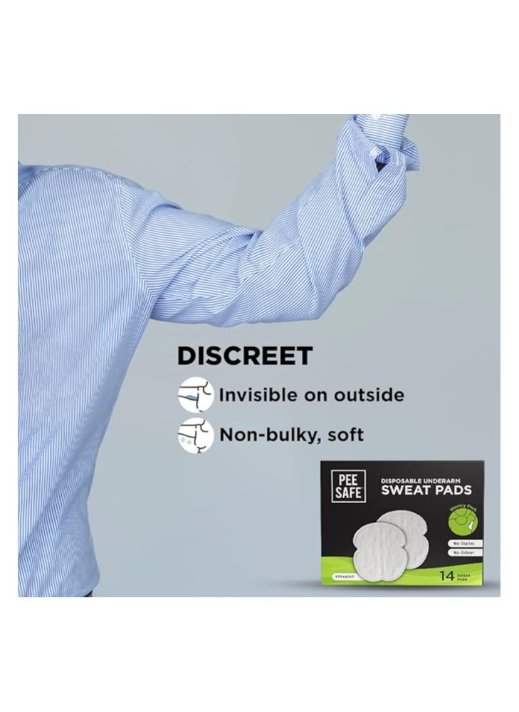 PEE SAFE - Sweat Pads Straight 14N - Image 1