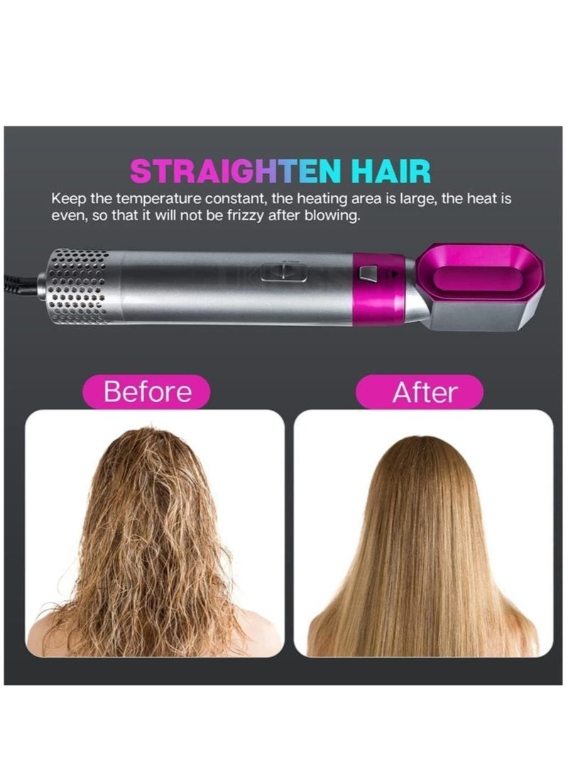 general 5-in-1 Hot Air Styler – Airwrap Brush, Negative Ion Hair Straightener, Volumizing Brush, Hair Curler, and Hot Air Wrap Comb - Image 4