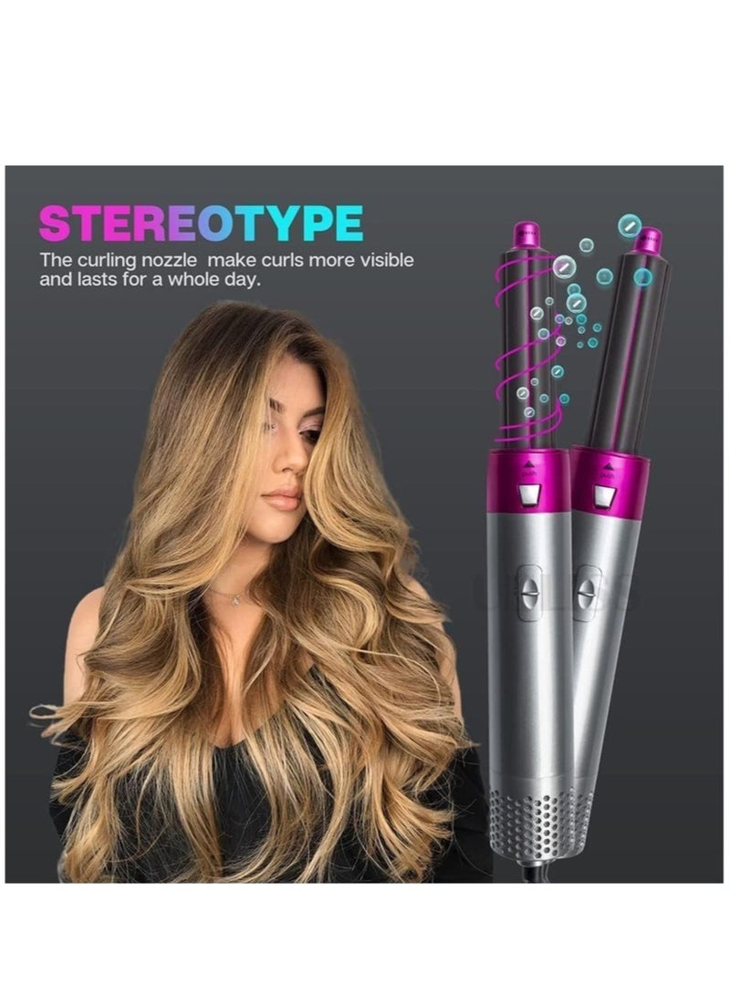 general 5-in-1 Hot Air Styler – Airwrap Brush, Negative Ion Hair Straightener, Volumizing Brush, Hair Curler, and Hot Air Wrap Comb - Image 5