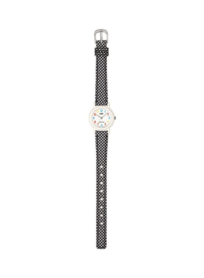CASIO Women Water Resistant Analog Watch LQ-139LB-1B - 31 mm - Black/White - Image 2