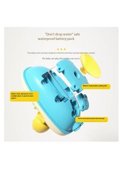 Generic Bath Toys for Toddlers 1-3, Water Spray Rubber Ducks Baby Bathtub Toys, Electric Shower Toy Set with Boat, Hand Spray, Hose, 4 Little Ducks, Fun Bath Toys for Kids Girls Boys  - Image 5