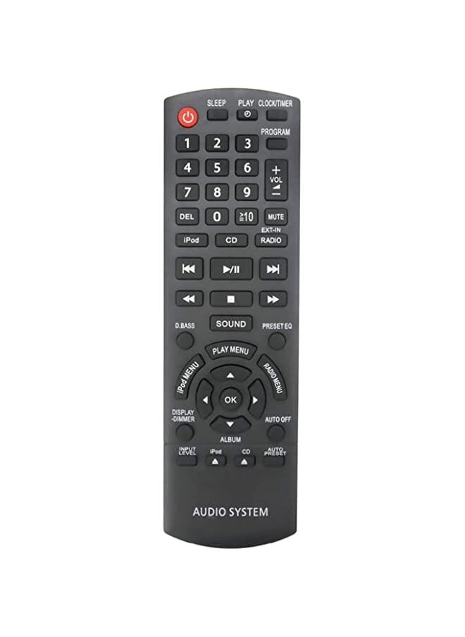 HuHa - N2Qayb000641 Remote Control Fit For Panasonic Home Stereo System Schc20 Schc27 Sc-Hc35 Sc-Hc37 Sc-Hc20 Sc-Hc27 Schc35 Schc37 - Image 1