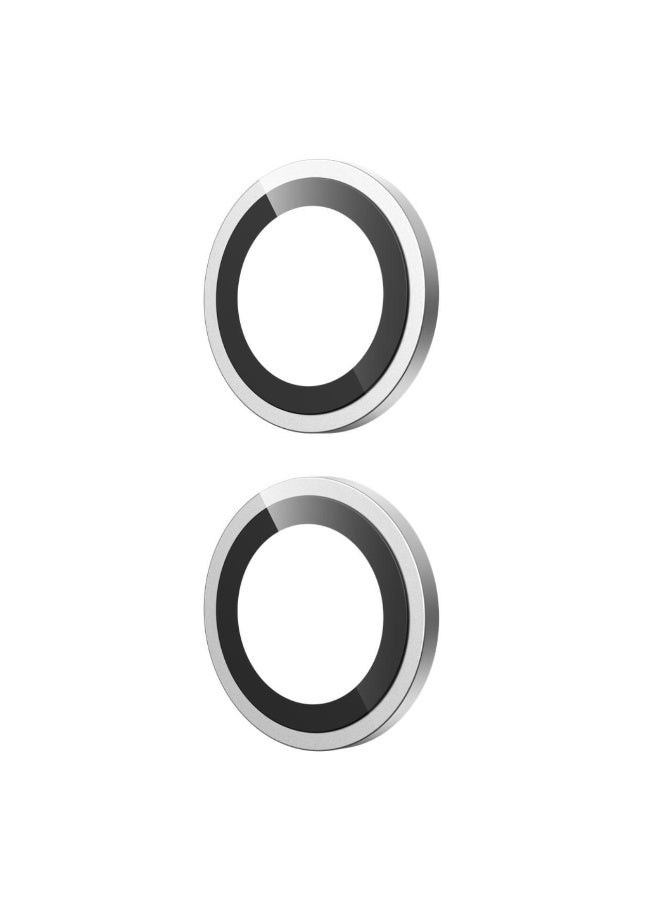 ديفيا واقي عدسة آيفون 17 فضي – زجاج مقوّى مع إطار تيتانيوم حماية فاخرة بتقنية AR مزدوجة ووضوح فائق 99% - Image 3