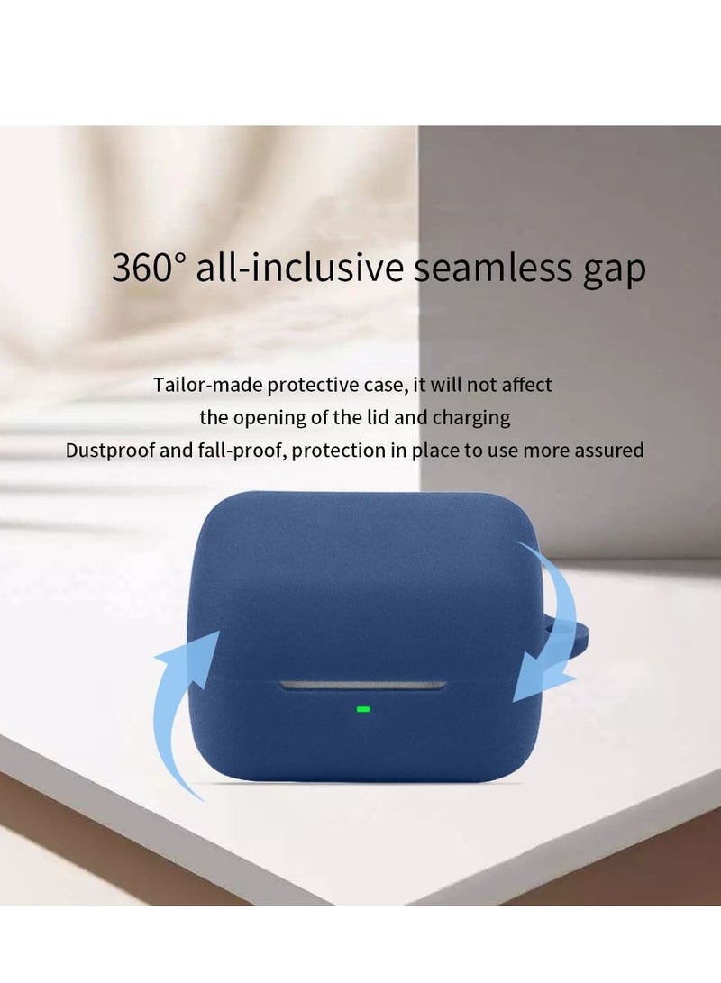 Bluetooth Earphone Case for Sony INZONE Buds WF-G700N Soft TPU 360° All-Round Protection Headphone Case Cover for Sony Buds WF-G700N (Navy Blue)  - Image 5