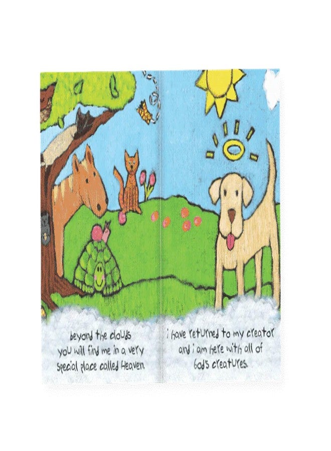 Dog Speak Sympathy Booklet - “All Dogs Go to Heaven” - 14-Page Pet Loss Remembrance Gift Book to Express Comfort, Grief & Support, 4.75" x 6.75" - Image 2