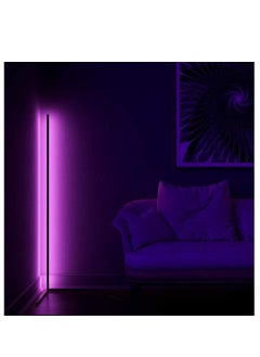 Generic "Contemporary RGB Floor Lamp: Adjustable Brightness & Color Temperature with Remote Control for Any Room"  - Image 5