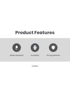 HOMRA HOMRA Stainless Steel Door Aldrop Silver Finish Chrome Door Aldrop for Main Door Bedroom Living Room 12 Inch  - Image 5