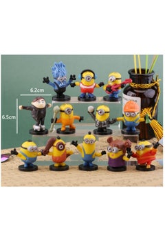 Y&D 12-Piece Despicable Me 2 Minion Action Figure Set 