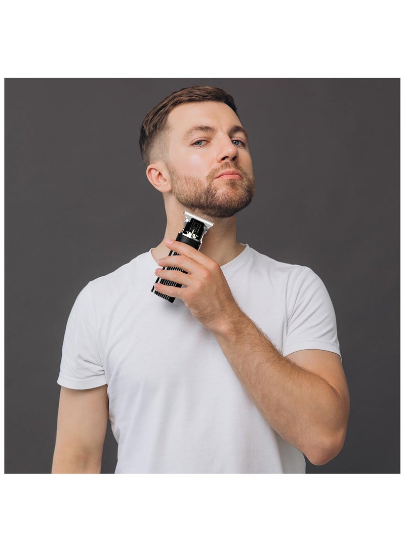 ECVV 3-in-1 Beard & Nose Hair Trimmer, USB Rechargeable Hair Trimmers Shavers for Men Grooming Kit, Cordless Hair Clippers Beard Trimmer for Men - Image 4