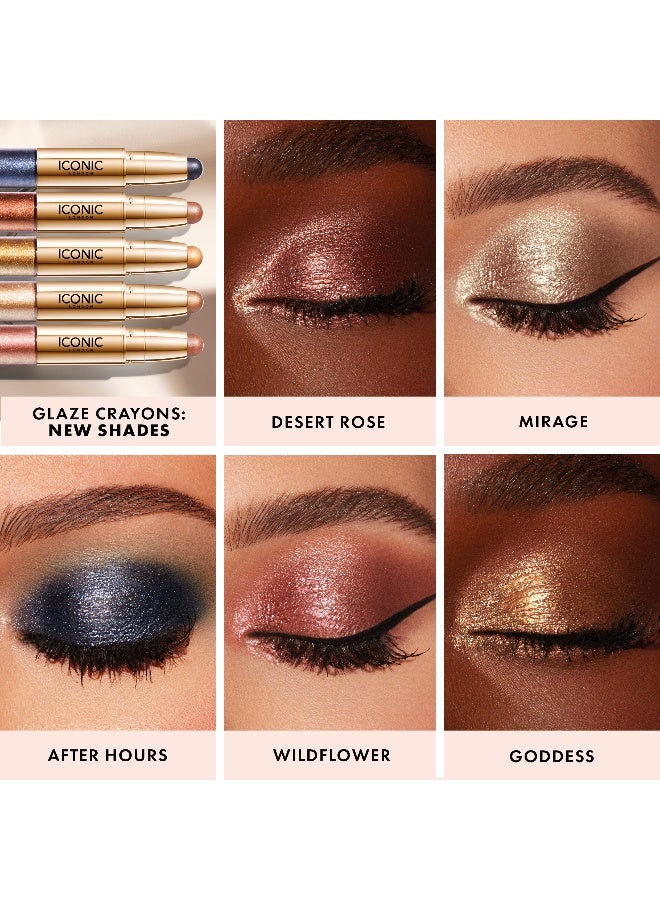 ICONIC LONDON قلم جليز - وردة الصحراء - Image 3