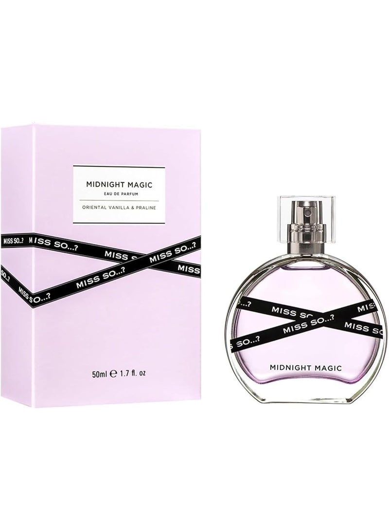 So..? SO…? Midnight Magic  EDP 100ml  - Vegan Cruelty-Free Vanilla Perfume for Women - Womens Perfume with Long Lasting Scent - Image 1