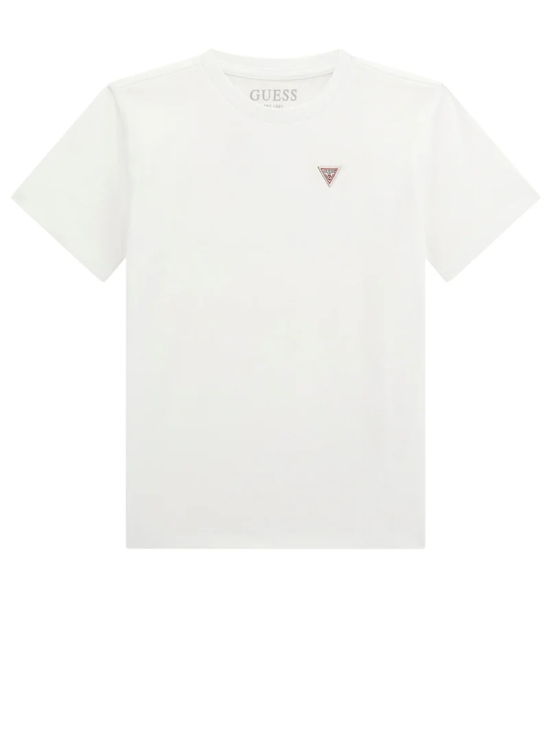 GUESS Kids Logo Crew Neck T-Shirt