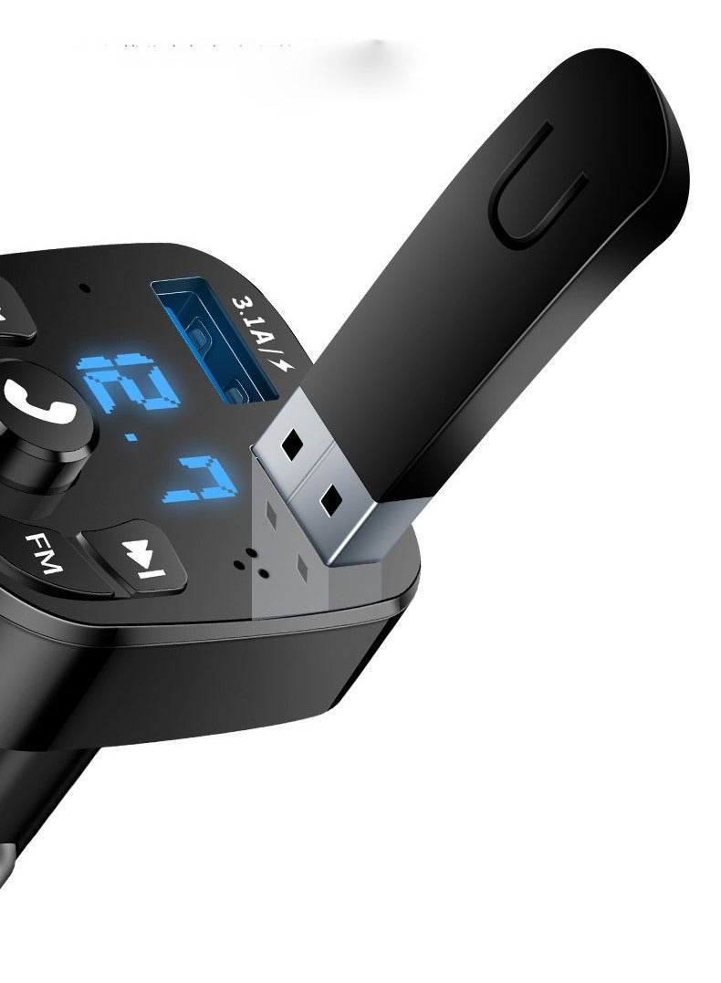 Multi-Function Car MP3 Player FM Bluetooth Receiver - Dual USB Car Fast Charge with Car Music and USB Flash Drive Supplies - Image 4