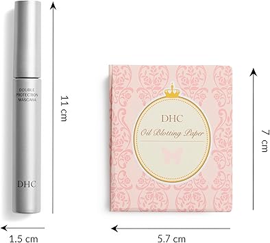 DHC Mascara Perfect Pro Double Protection 5g and Blotting Paper x 2 100 sheets x 2 - Image 3