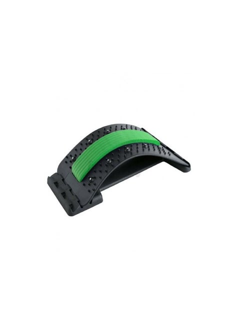 Lumbar Back Stretching Device For Pain Relief With Magnetic Points Inserted, Back Massager With 3 Adjustable Settings