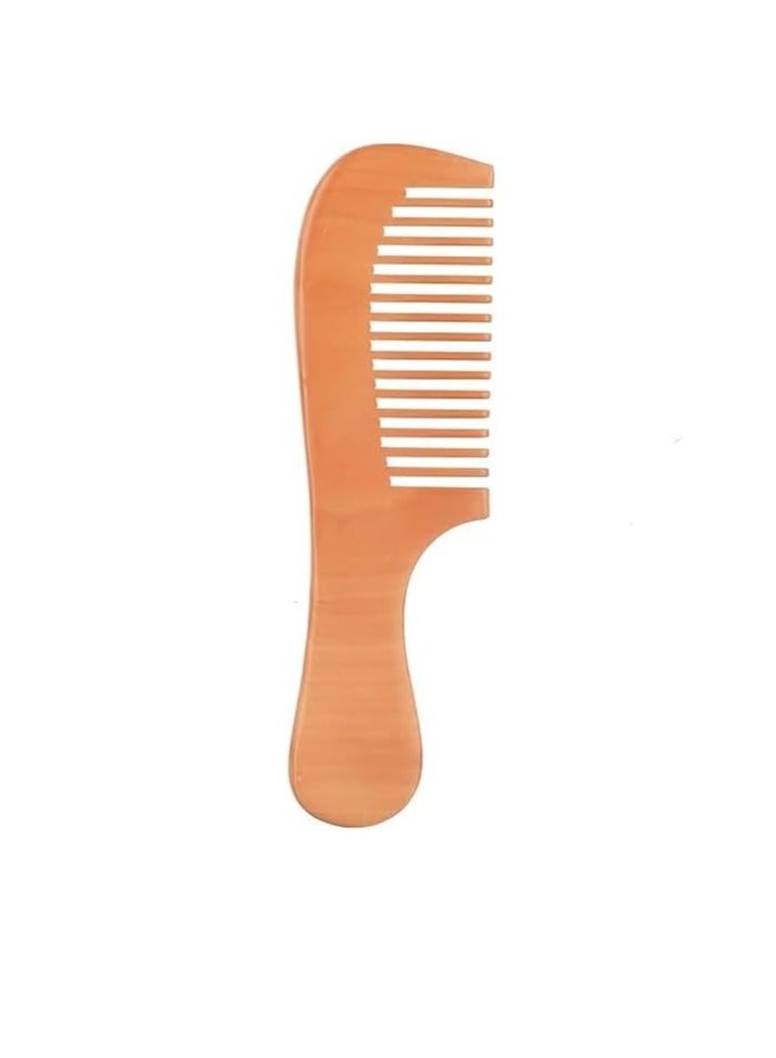 Wooden Hair Detangling Comb Suitable For All Hair Types Wide Teeth Handle Comb For Men Women Kids - Image 1