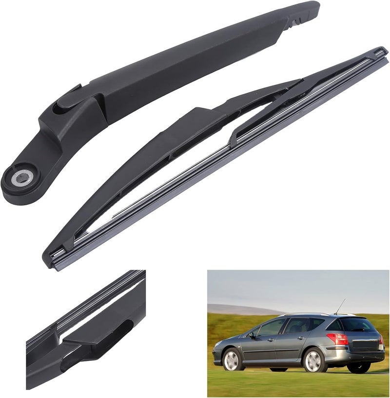 klarako Rear Windshield Wiper, Rear Arm Blade 6429 EV for 407SW 2004klarako 2016 - Image 2