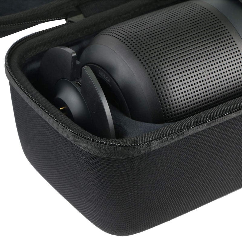 Khanka Hard Travel Case Replacement for Bose Portable Smart Speaker (Square Triple Black) - Image 4