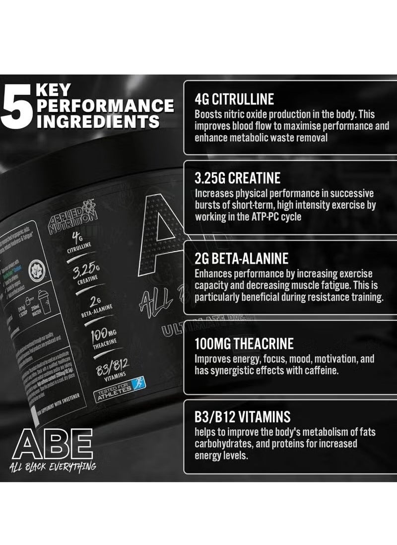 Applied Nutrition ABE - Ultimate Pre Workout Energy powder - Energy Flavour - 30 servings  - Image 5