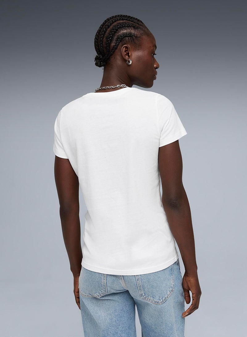 PUMA Graphics Floral Cat T-Shirt - Image 2