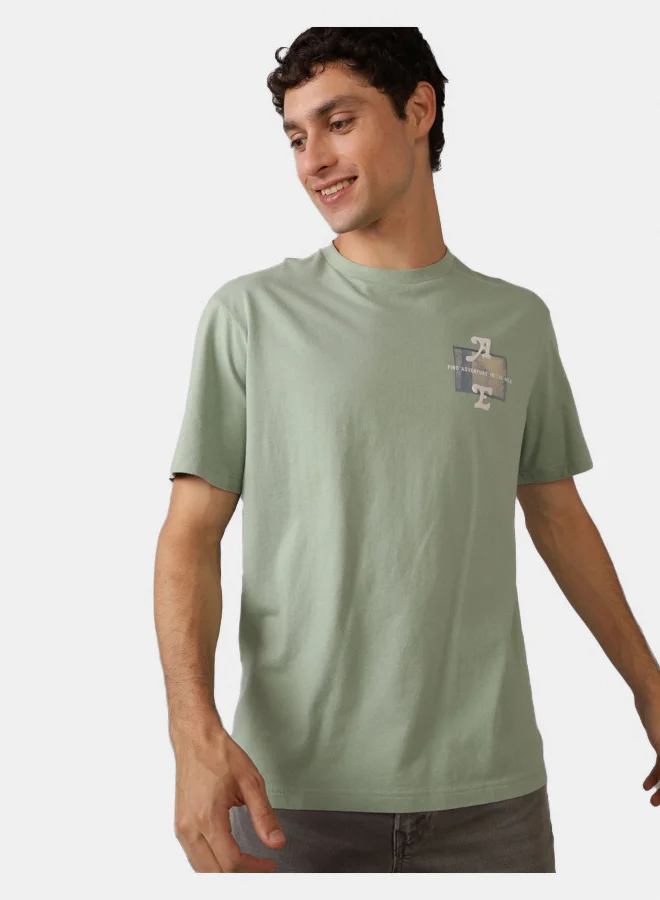 امريكان ايجل AE Logo Graphic T-Shirt