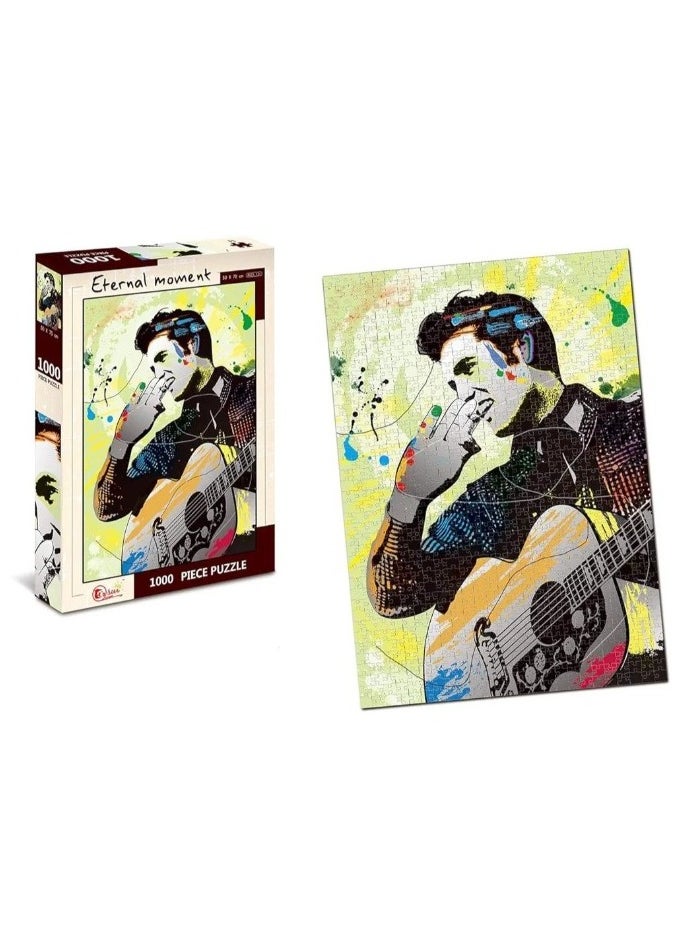 Sega Elvis Presley Puzzle - 1000 Pieces: Dive into the Iconic World of The King with a Perfectly Designed Challenge Game for Kids!  - Image 5