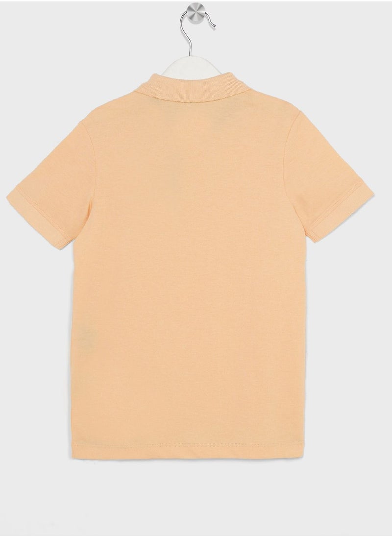 Jack & Jones Junior - Youth Logo Polo - Image 1