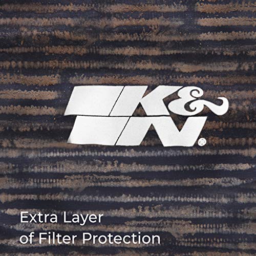 K+N K&N RX-4730DK Black Drycharger Filter Wrap - For Your K&N RU-4730 Filter - Image 4