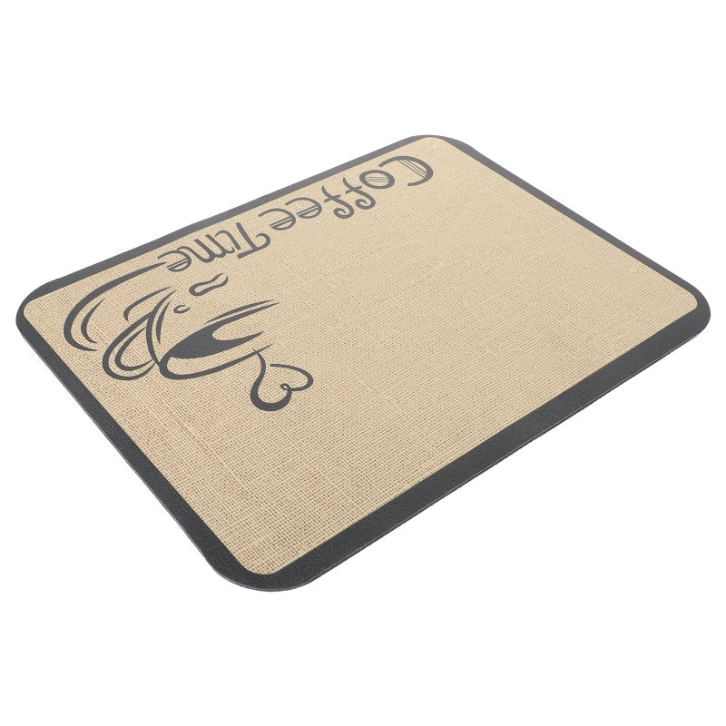 Coffee Counter Mat, Non-Slip and Absorbent for Kitchen Countertops, Lightweight Design - Image 5