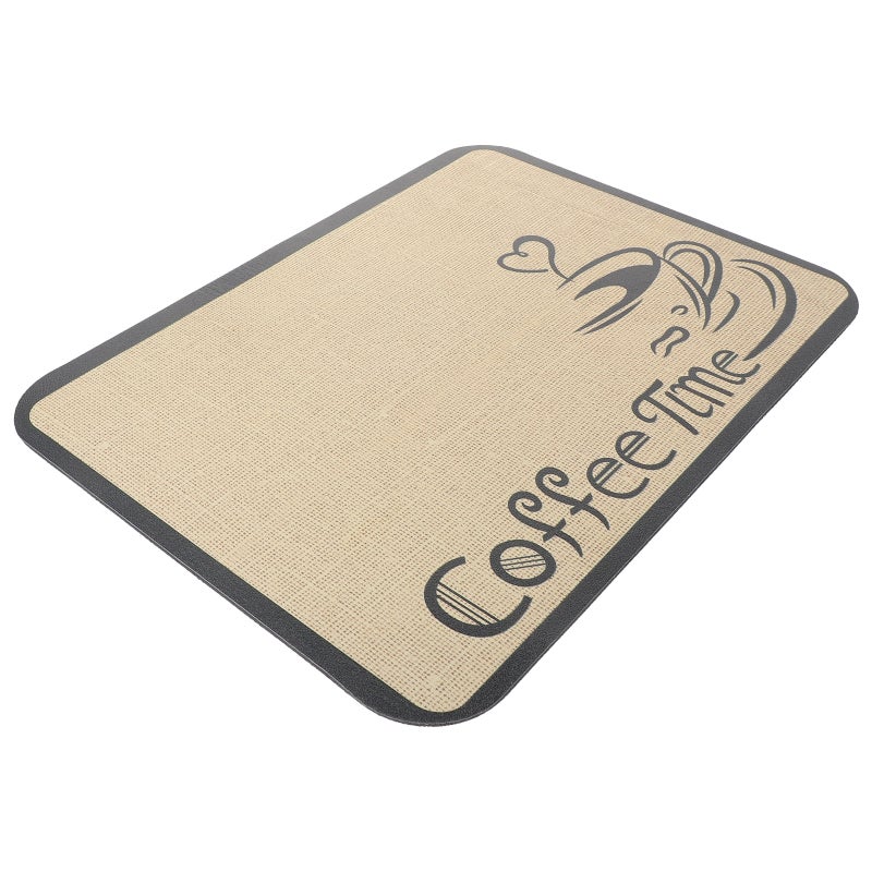 Coffee Counter Mat, Non-Slip and Absorbent for Kitchen Countertops, Lightweight Design - Image 1