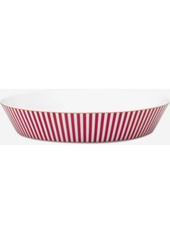 Pip Studio Royal Stripes Pink Porcelain Deep Plate 21.5 Cm  - Image 2