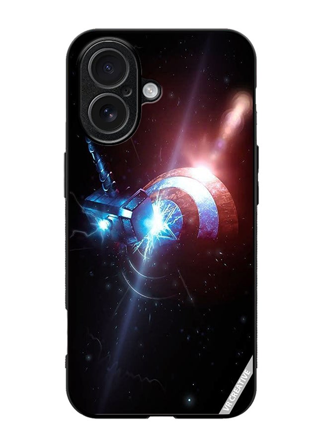 Protective Case Cover For Apple iPhone 17 Marvel Design Multicolour
