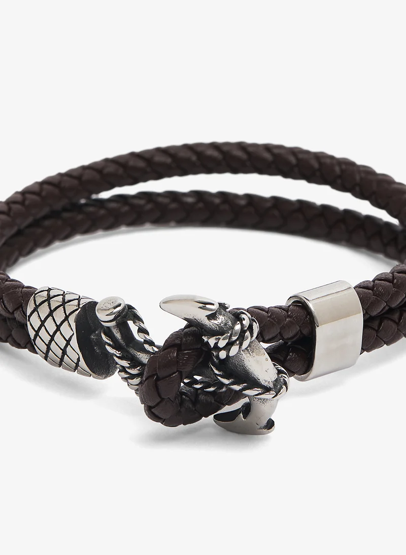 Seventy Five  Casual Anchor Bracelet for Men | Best Price UAE