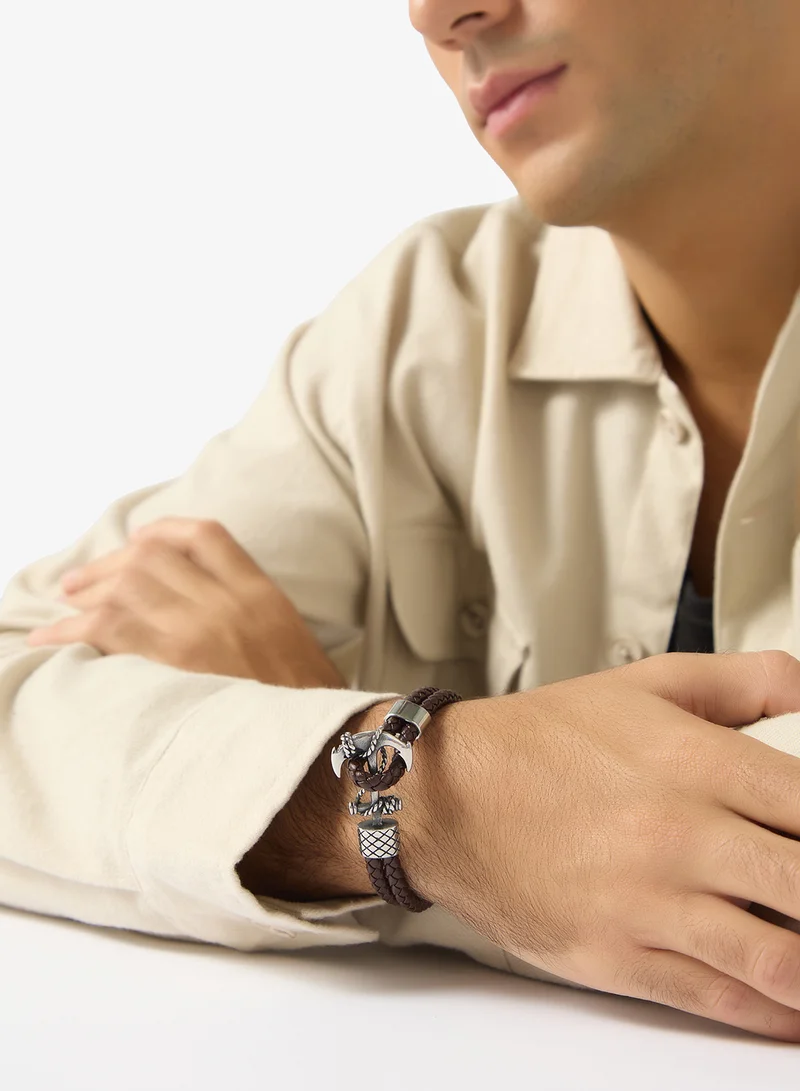 Seventy Five  Casual Anchor Bracelet for Men | Best Price UAE