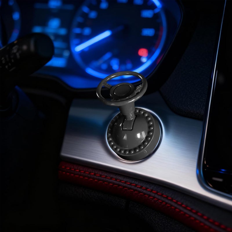 Car Start Button Cover | 3D Steering Wheel Anti Scratch Accessories | Start Stop Button Cover | for Car SUV Truck Daily Commuting Travel Driving Urban - Image 3