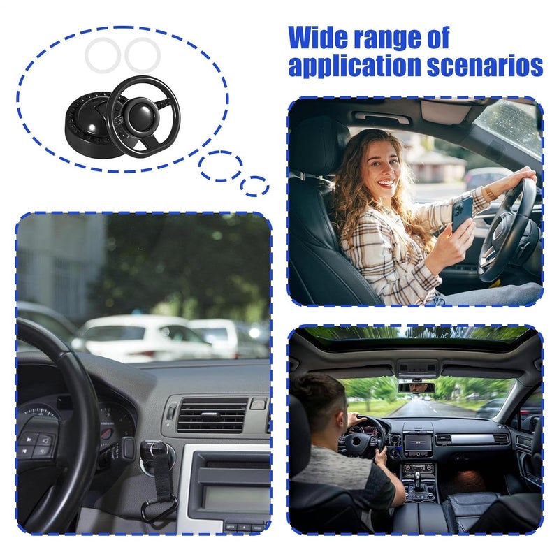 Car Start Button Cover | 3D Steering Wheel Anti Scratch Accessories | Start Stop Button Cover | for Car SUV Truck Daily Commuting Travel Driving Urban - Image 5
