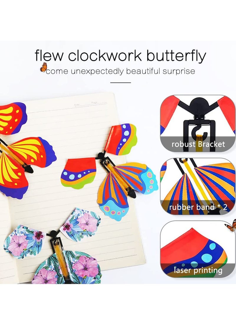 15 Pieces Magic Fairy Flying Butterfly Rubber Band Powered Wind up Butterfly Toy for Surprise Gift or Party Playing, Bookmark andgreeting Card, Clockwork Butterfly Toy(Classic Style) - pzsku/Z217FA7BC442D7013A143Z/45/_/1705997352/e6d05792-ba96-4e86-a389-a2cf9dab7247