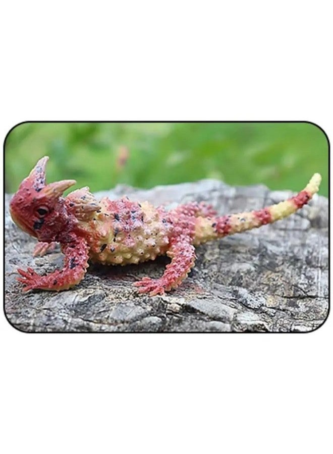 سوبر توي لعبة زواحف رائعة للأطفال، تمثال سحلية أبو بريص واقعي، حيوان مطاطي ذو دم بارد، ألعاب مقالب ناعمة، هدية تعليمية للأولاد والبنات - Image 3