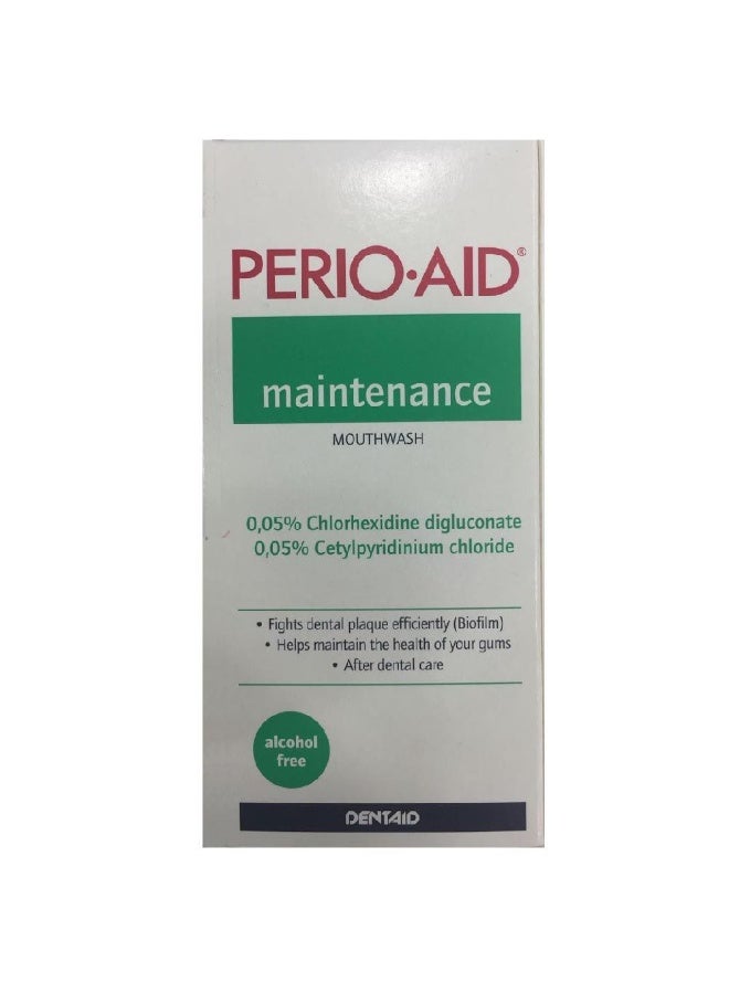 Perio Aid Maitenanace Mouthwash 150 ML