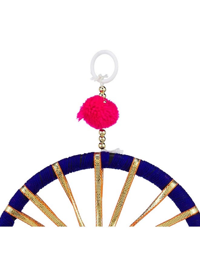 VNQ Premium Bless Wall Decor Ring Bells jhumki Style Hanging for Home Decor,Diwali Decor,Wedding Decor,Tample Pooja Room Decor All Festival Decor Pack of (2) - Image 4