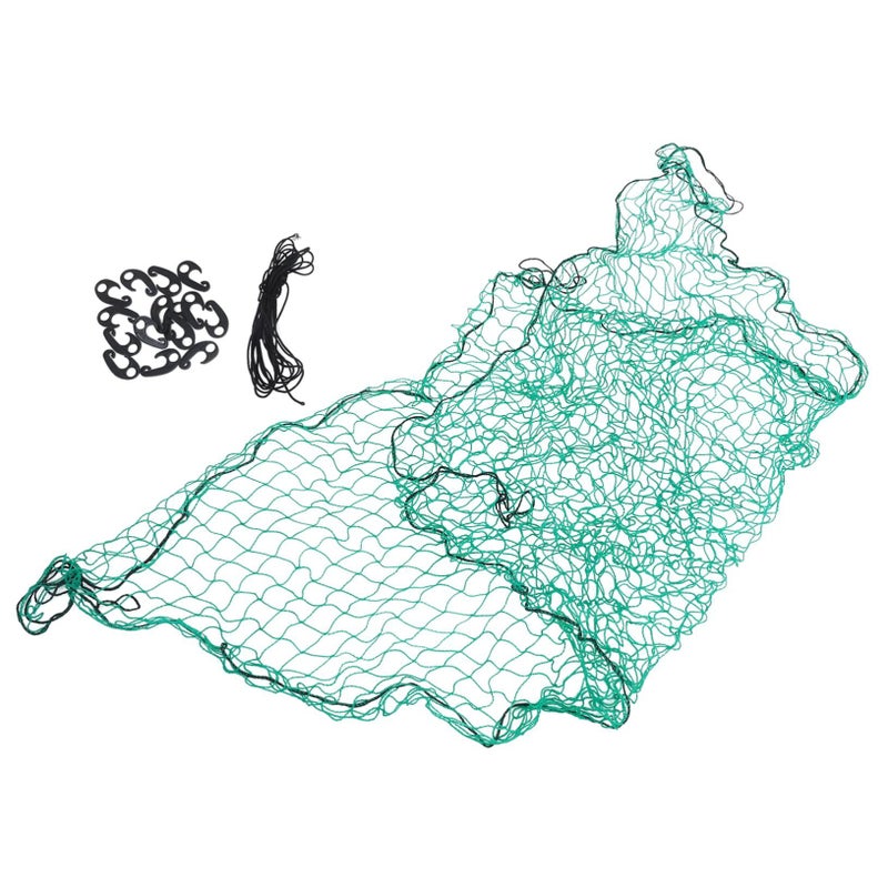 Nylon Truck Bed Mesh Cargo Net Elastic Cords Hooks Heavy Duty Tear Resistant for Pickup Trailer SUV - Image 2