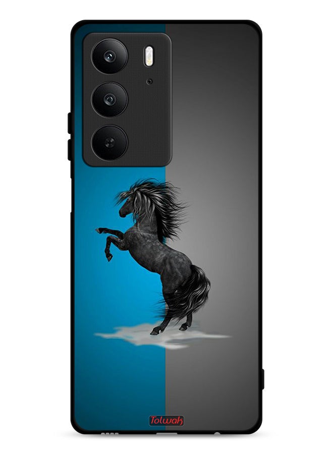 Tolwak Realme C75 4G Protective Case Cover Horse Art - Image 1